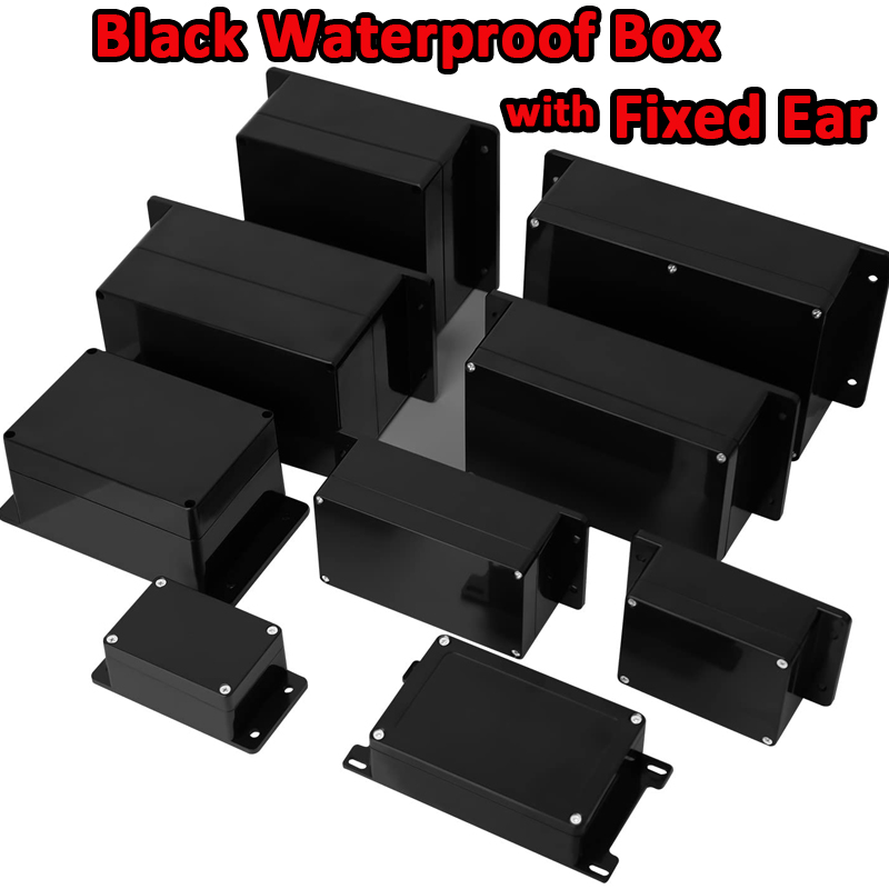 Outdoor Power Outlet Box - Waterproof Junction Box ABS Plastic Electrical