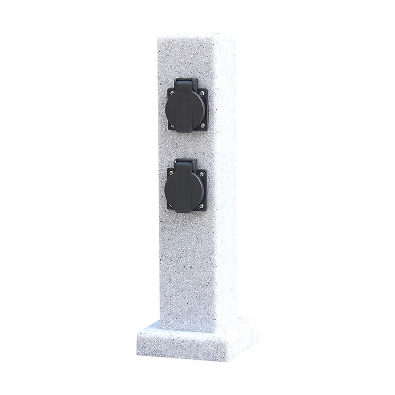Vertical power socket PE water - đánh giá và giá Outdoor Power Outlet Waterproof