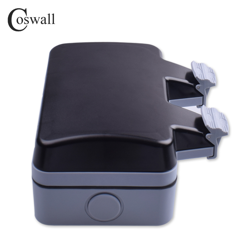 Coswall IP66 Chống Chịu Thời T - đánh giá và giá Outdoor Power Outlet Waterproof