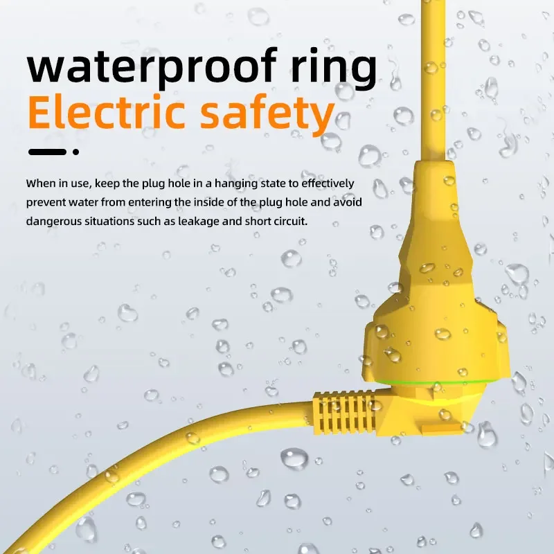 16A EU Schuko Power Strip 4KW  - đánh giá và giá Outdoor Power Outlet Waterproof