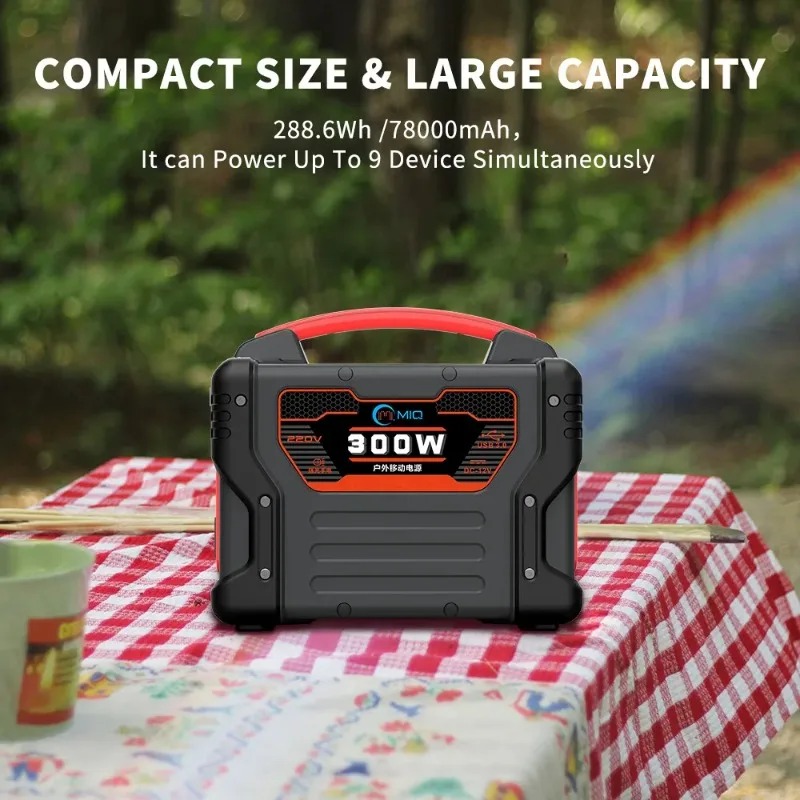 Good Quality 300W Portable Pow - đánh giá và giá Outdoor Power Generator