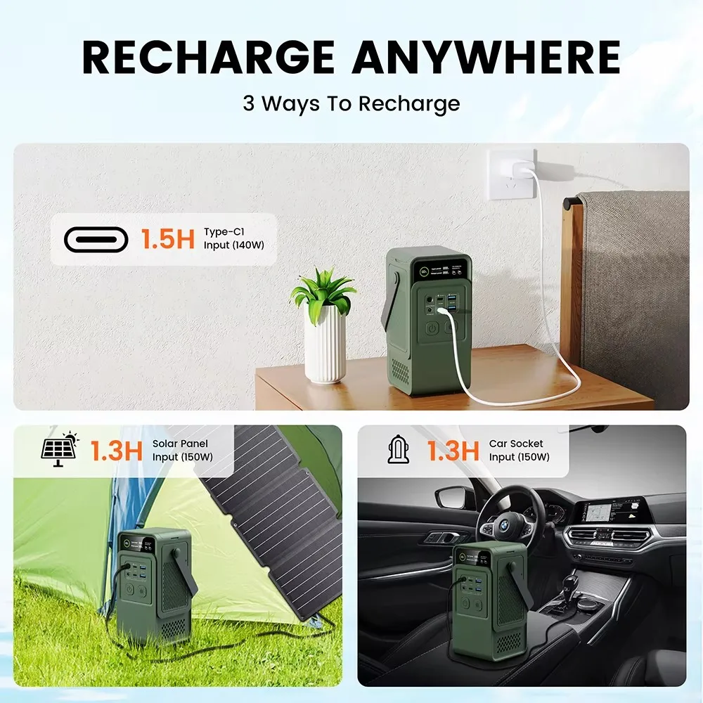60000mAh 200W 192Wh Camping Po - đánh giá và giá Outdoor Power Generator
