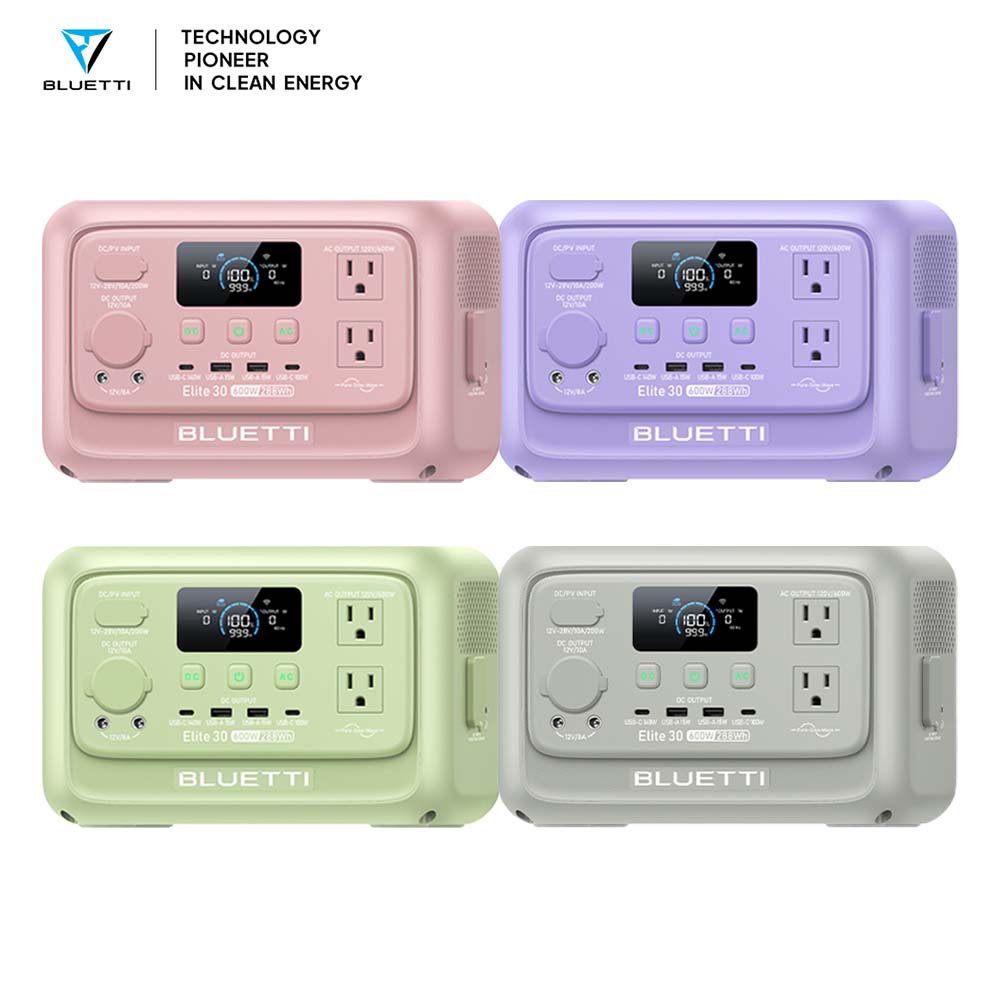 【Renew】BLUETTI Elite 30 V2 Por - đánh giá và giá Outdoor Power Generator