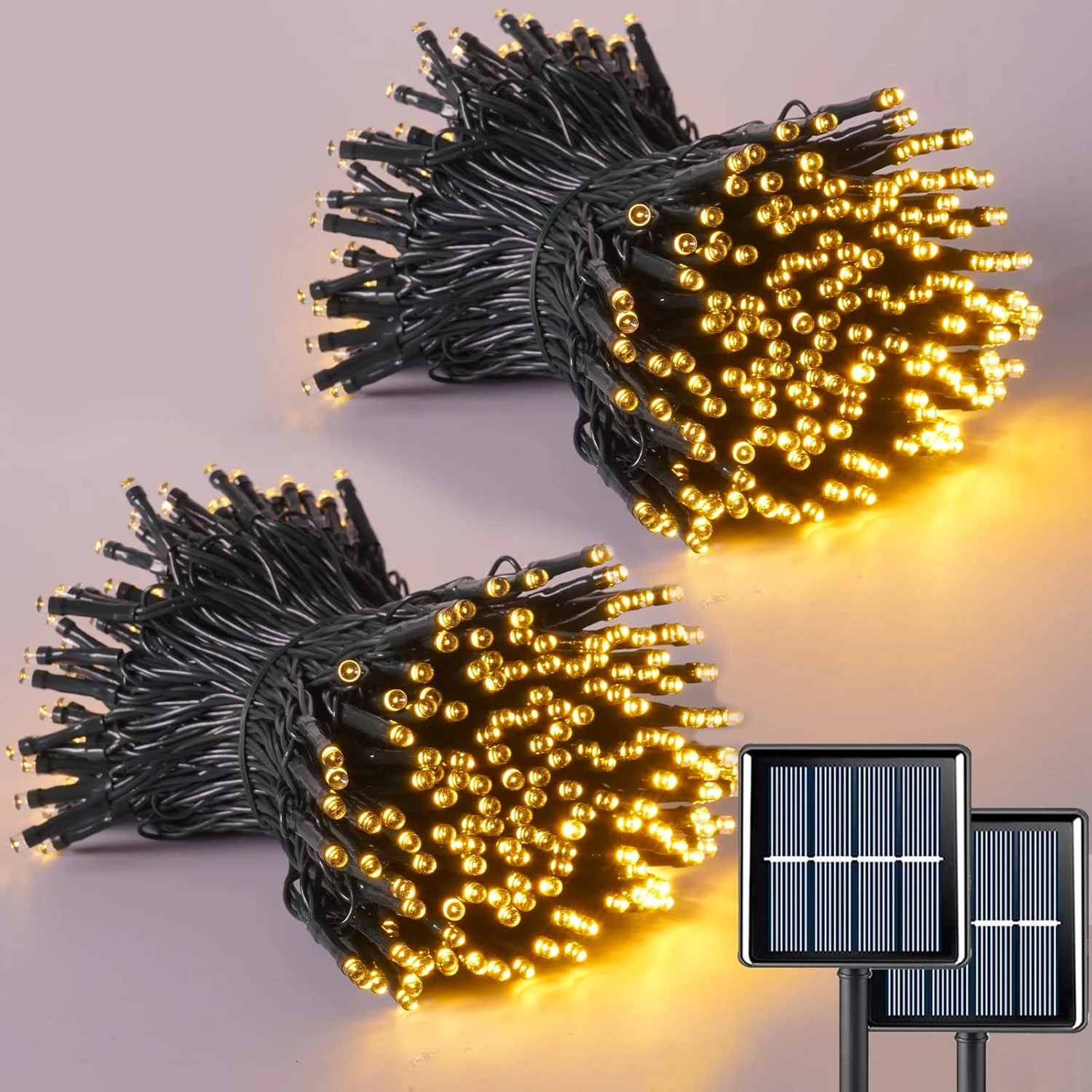LED Solar Light String 8 Funct - đánh giá và giá Outdoor Power Outlet Solar