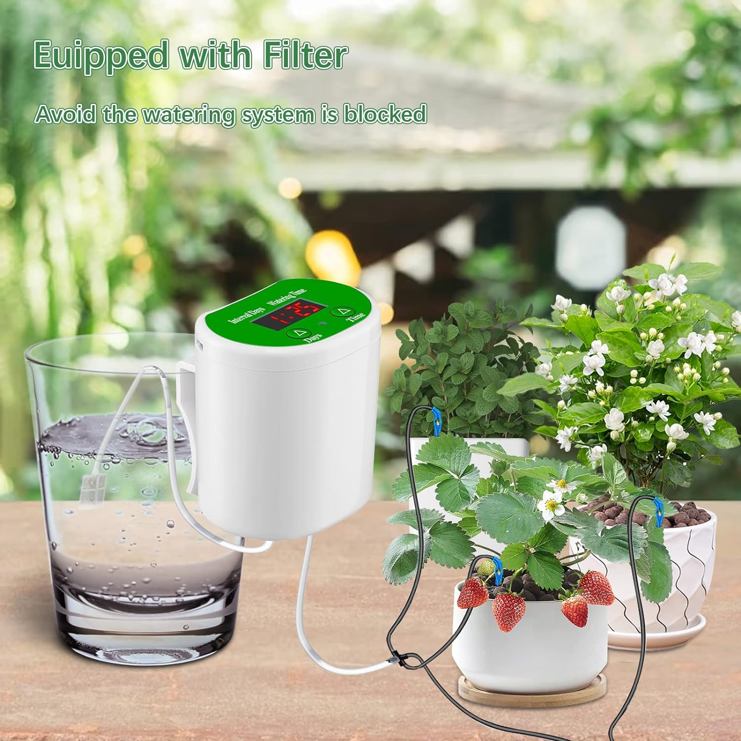 Outdoor Garden Plant Watering  - đánh giá và giá Outdoor Power And Plant
