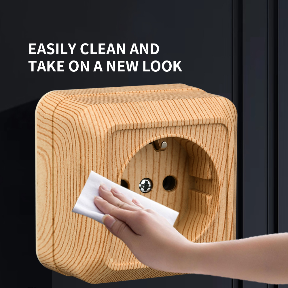 WESA Wooden Wall Surface Socke - đánh giá và giá Outdoor Power Module