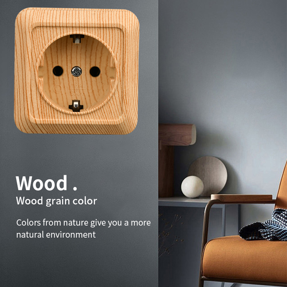 WESA Wooden Wall Surface Socke - đánh giá và giá Outdoor Power Module