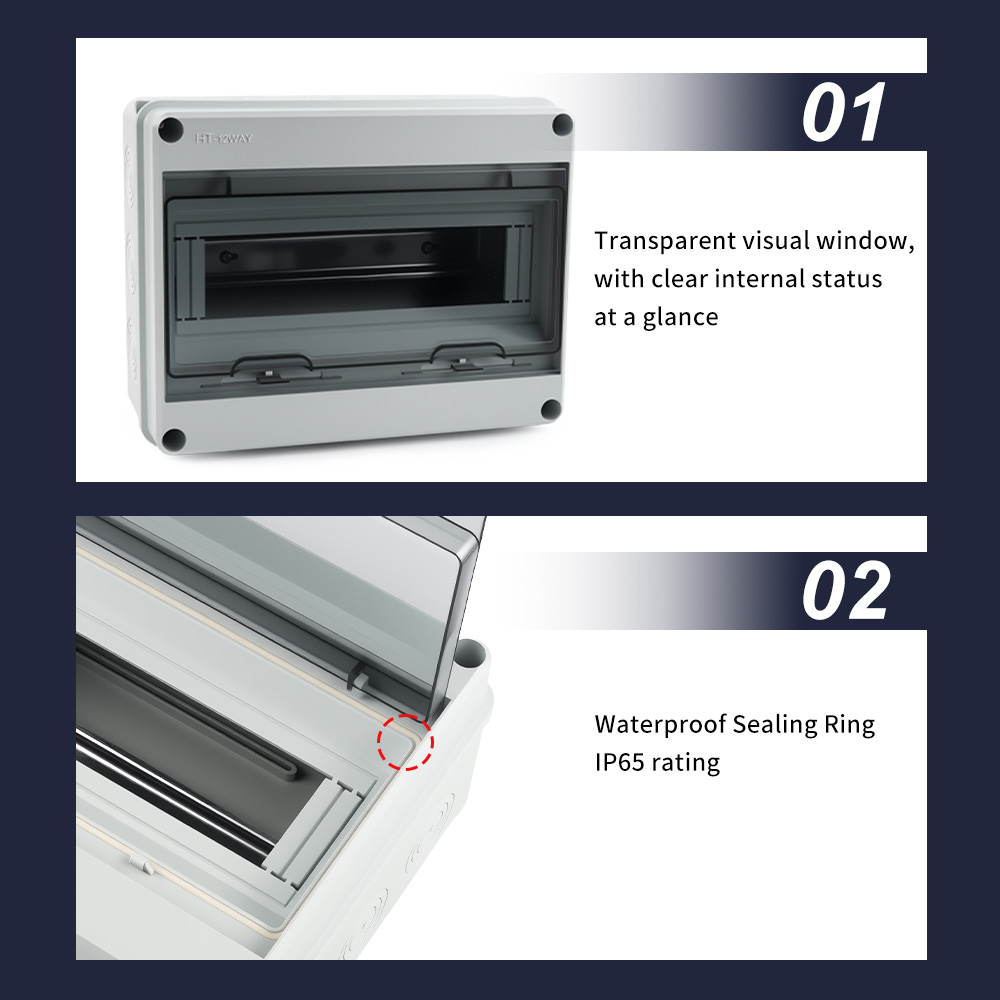 HT-5/8/12/15/18/24 WAY IP65 Wa - đánh giá và giá Outdoor Power Outlet Box