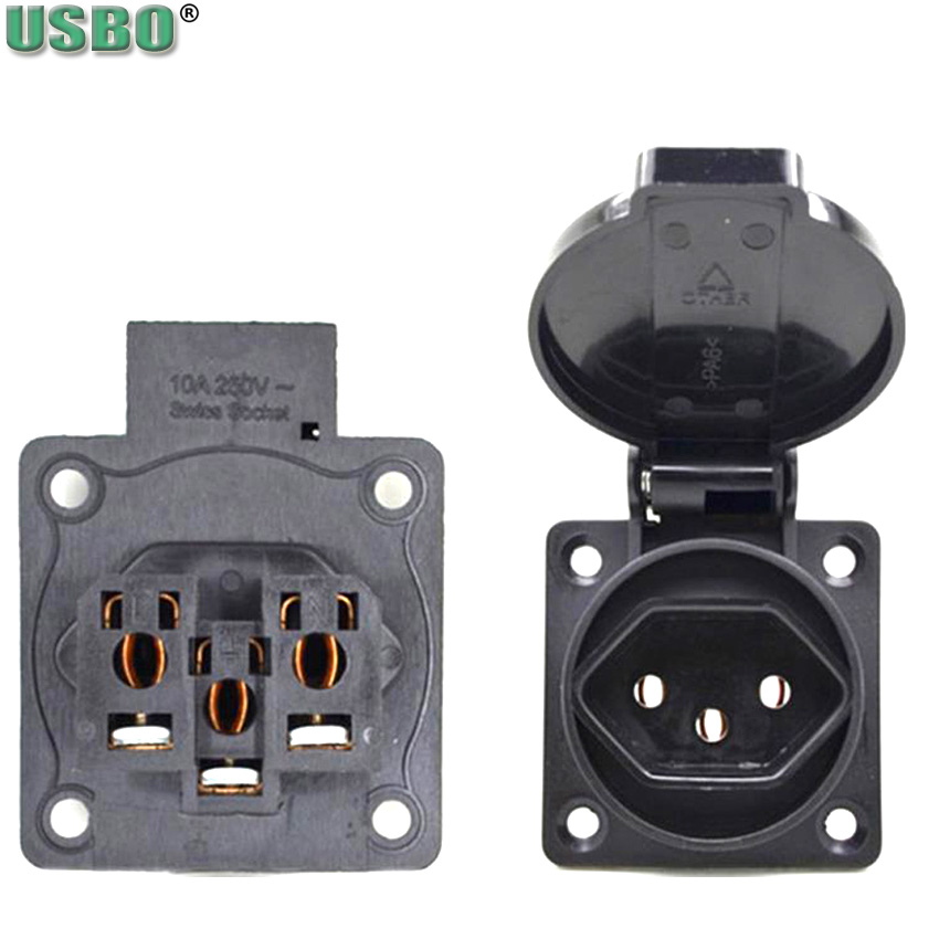 Brasil Thụy Sĩ Ngành Công Nghi - đánh giá và giá Outdoor Power Outlet Waterproof