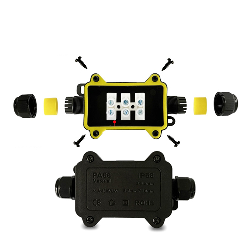 Junction Box Waterproof IP68 2 - đánh giá và giá Outdoor Power Outlet Box