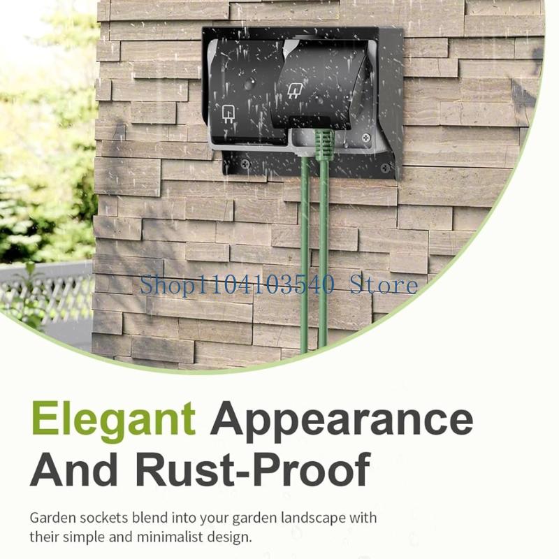02dc Outlet Outlet Hộ gia đình - đánh giá và giá Outdoor Power Outlet Waterproof
