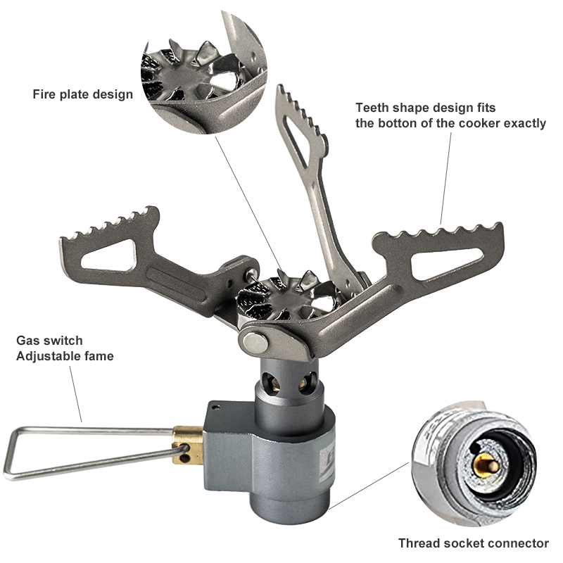 BRS Outdoor Gas Stove Mini Cam - đánh giá và giá Outdoor Power Heater