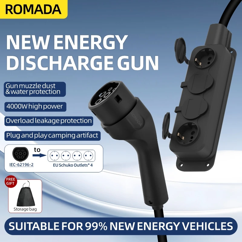 Portable 16A 4KW V2L Cable Ele - đánh giá và giá Outdoor Power Module