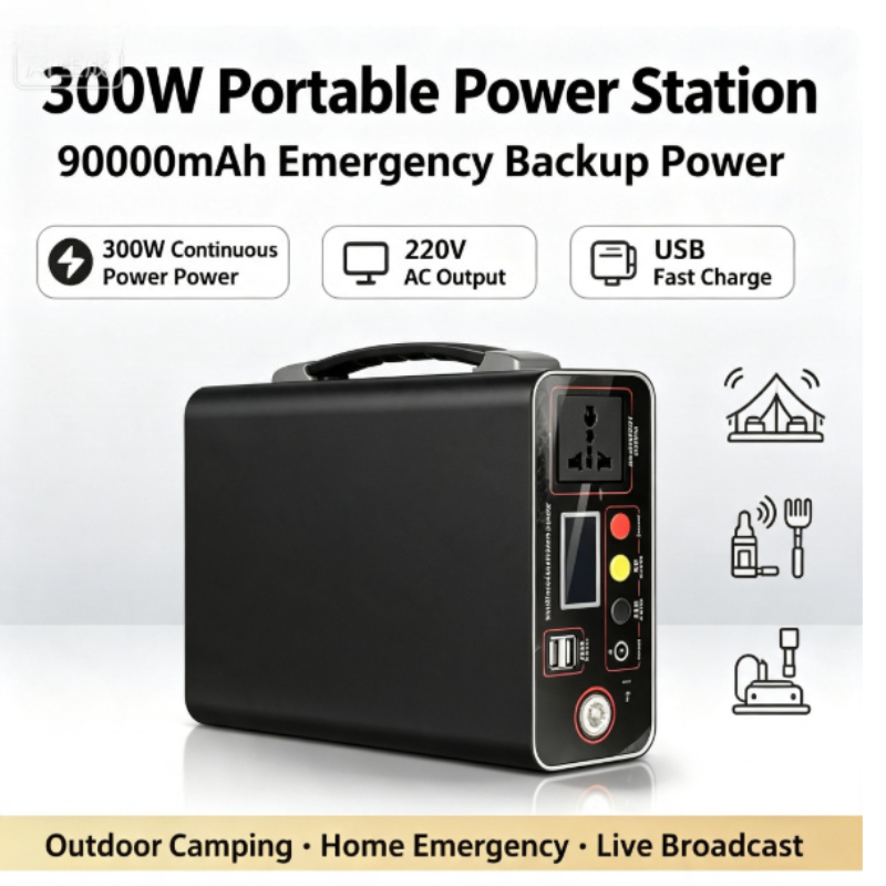 Portable Power Plant 300W 220V - đánh giá và giá Outdoor Power And Plant