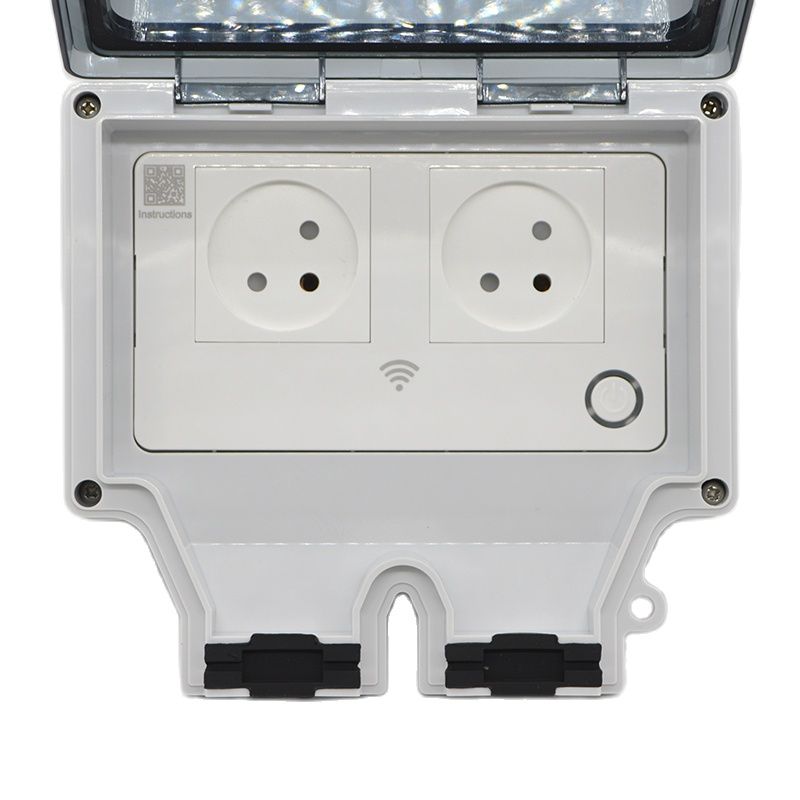 16A Ổ Cắm Thông Minh IP66 Chốn - đánh giá và giá Outdoor Power Outlet Waterproof
