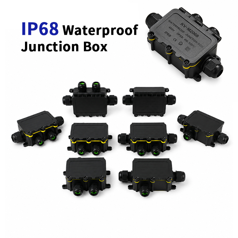 IP68 Waterproof Junction Box 2 - đánh giá và giá Outdoor Power Outlet Box