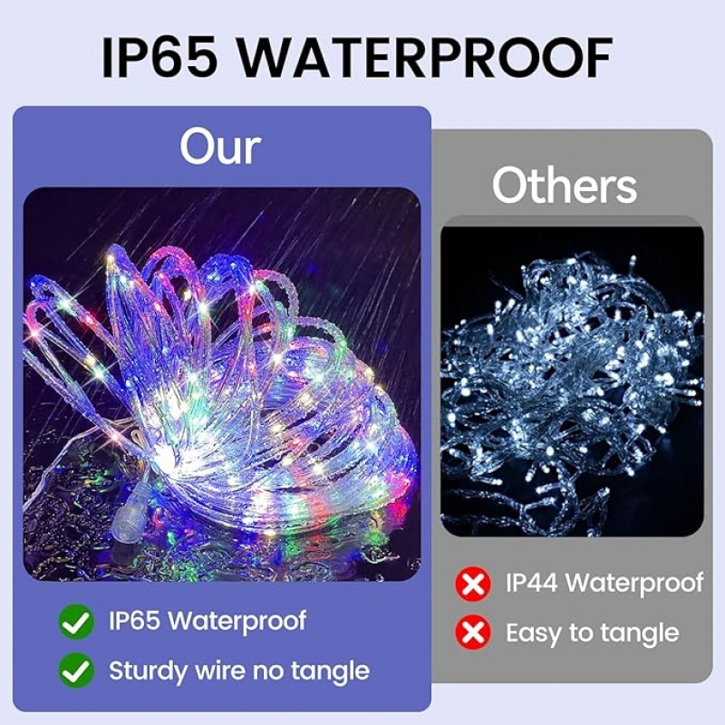 Waterproof Solar LED String Li - đánh giá và giá Outdoor Power Outlet Solar