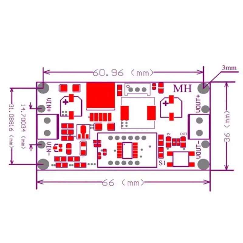 LM2596S 2.5-40V 3A  Converter  - đánh giá và giá Outdoor Power Module